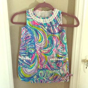 Lilly Pulitzer childrens dress size 4. WORN ONCE